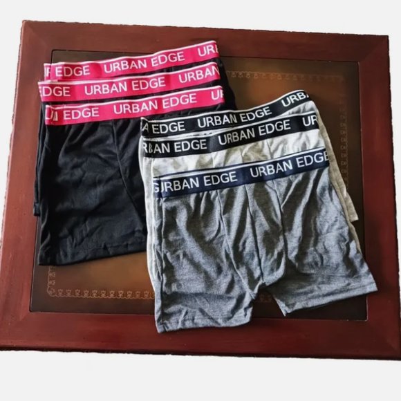 Urban Edge Boys Size Small 8/10 Multi-Color 6 Pack Breathable Boxer Briefs - Picture 10 of 10